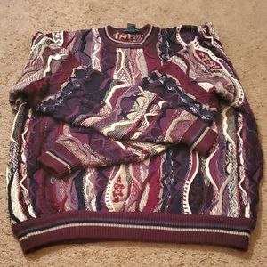 Vintage Cotton Traders Coogi Style Sweater Size L